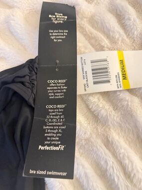 Black two piece bathing suit
